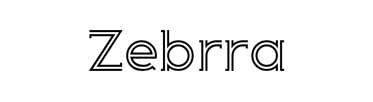 Zebrra Font
