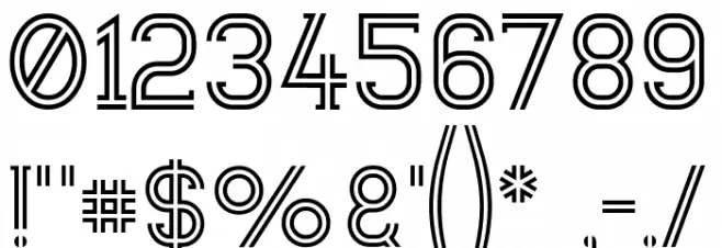 Zebrra Font OTHER CHARS