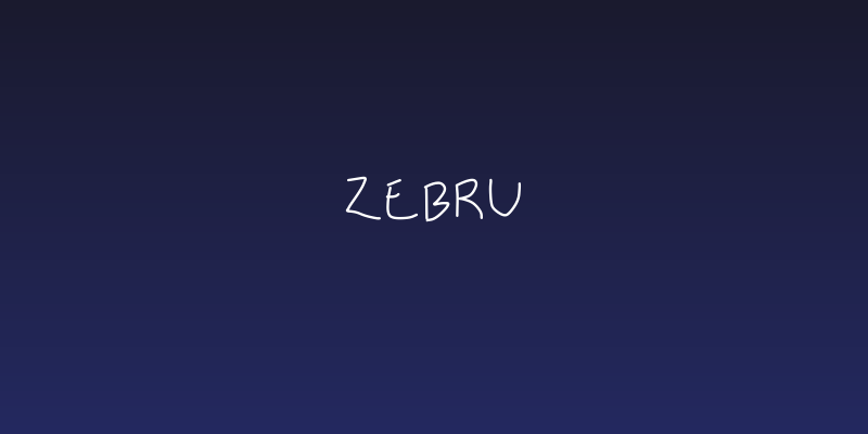 Zebru Social Header