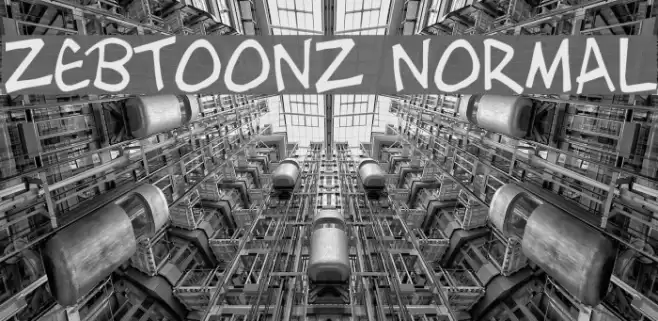 Zebtoonz Normal Font examples
