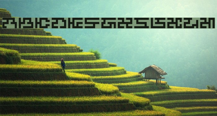 ZebugRades bit6 Font examples