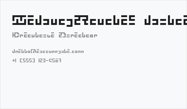 ZebugRades bit6 Business Card