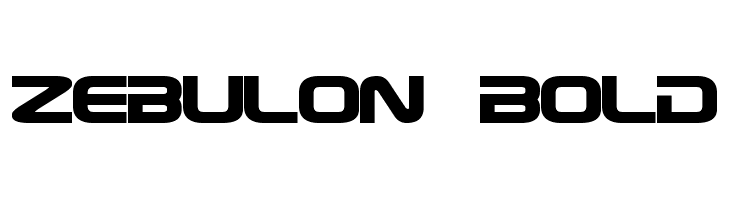 Zebulon Bold Font
