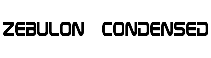 Zebulon Condensed Font