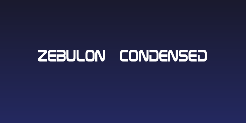 Zebulon Condensed Social Header