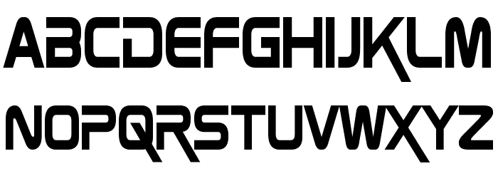 Zebulon Condensed Font LOWERCASE