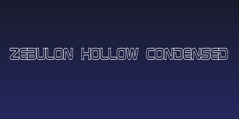 Zebulon Hollow Condensed Social Header