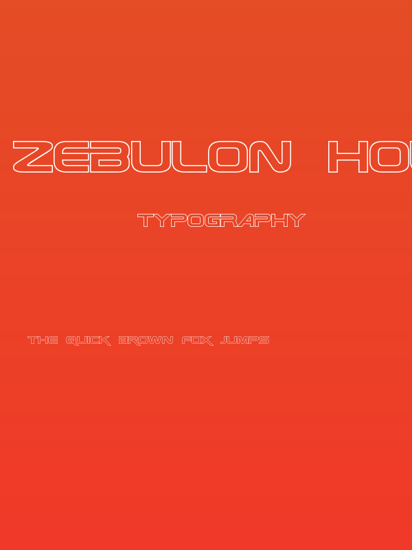 Zebulon Hollow Poster
