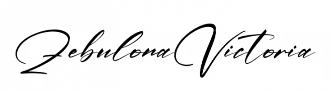 Zebulona Victoria  font caratteri gratis