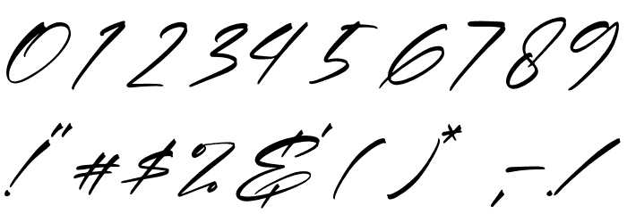 Zebulona Victoria Font Alte caractere