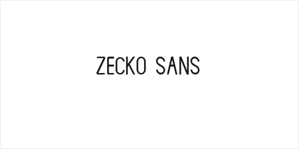 Zecko Sans Logo