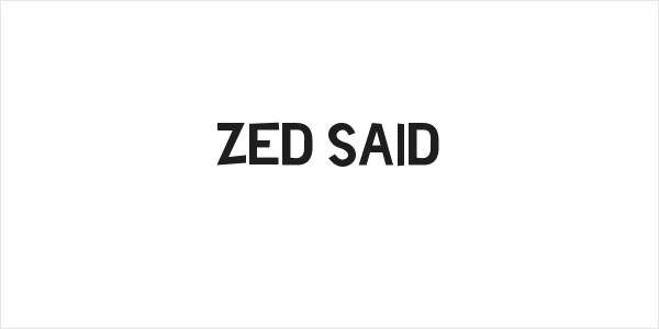 Zed Said Logo