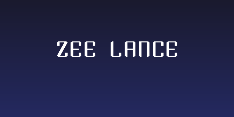 Zee Lance Social Header