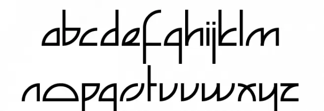 Zefir Font Litere mari