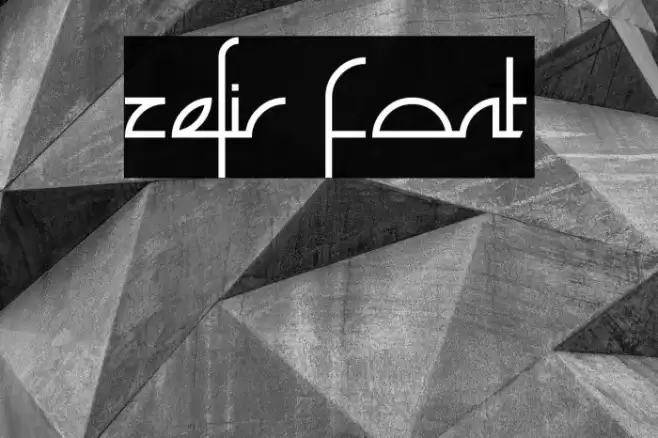 Zefir Font examples