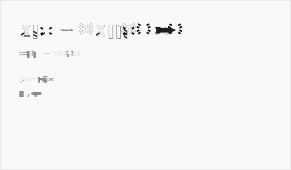 Zeichen Dreihundert Alt Business Card