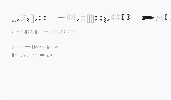 Zeichen Dreihundert Alt Business Card