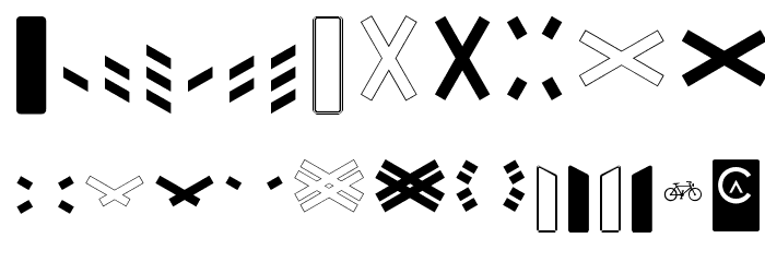 Zeichen Dreihundert Alt Font LOWERCASE