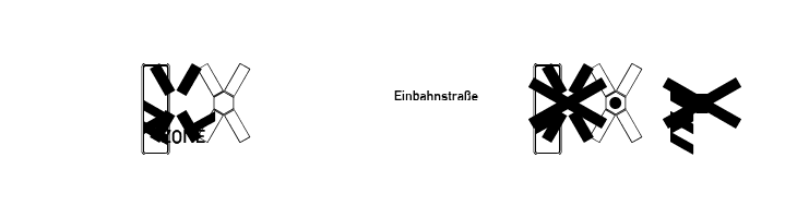 Zeichen Dreihundert  les polices de caractères gratuit tlcharger