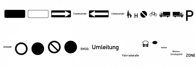 Zeichen Dreihundert फ़ॉन्ट अपरकेस