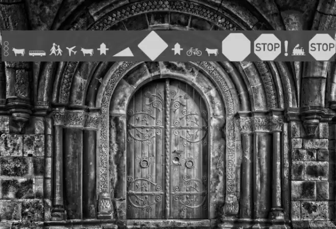 Zeichen Hundert Alt Font examples