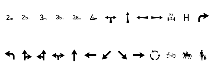 Zeichen Zweihundert Alt Font LOWERCASE