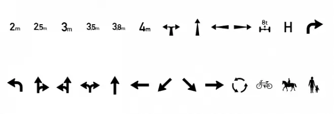 Zeichen Zweihundert Alt 字体 小写