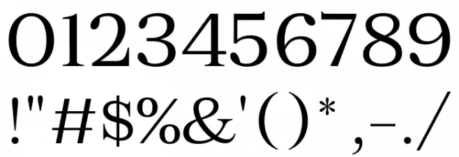 Zeit Light Font OTHER CHARS