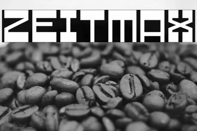 Zeitmax Font examples