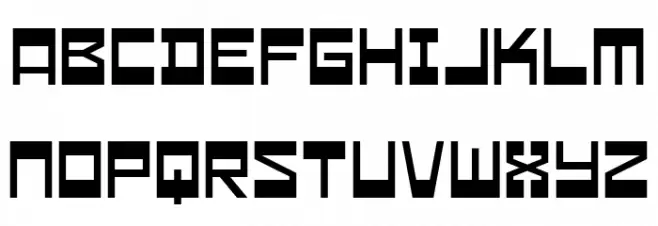 Zeitmax Font LOWERCASE