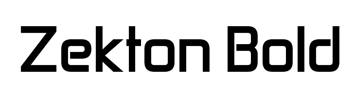 Zekton Bold Fuentes