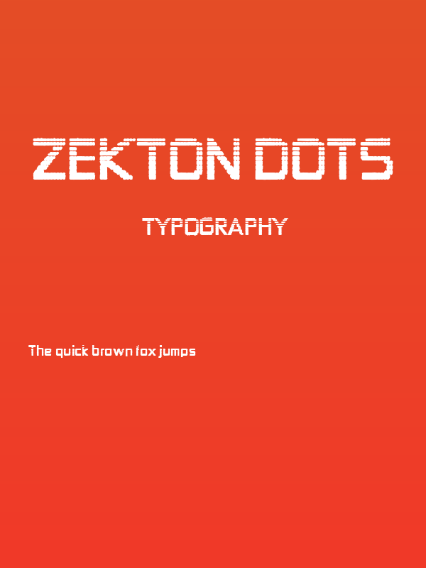 Zekton Dots Poster