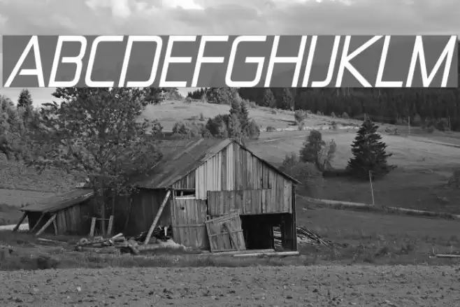 Zekton Italic Font examples