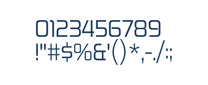 ZektonRg-Regular Other Characters