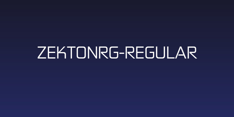ZektonRg-Regular Social Header