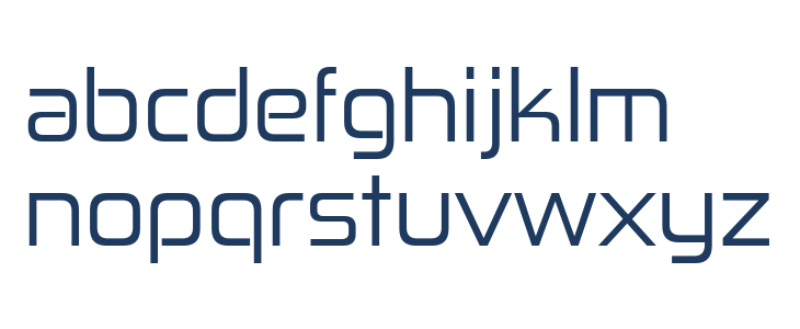 ZektonRg-Regular Lowercase