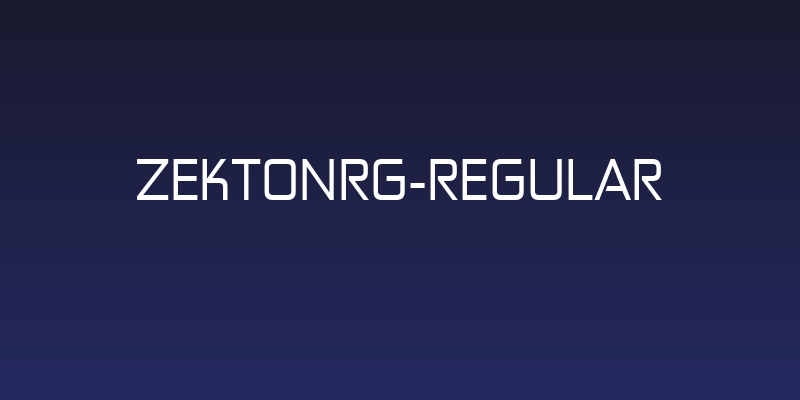 ZektonRg-Regular Social Header