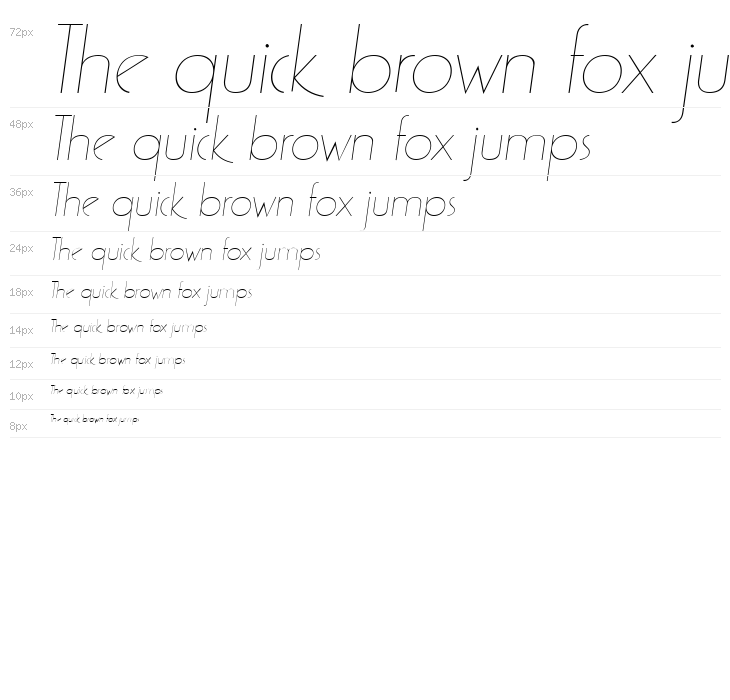 Zelda Italic Waterfall