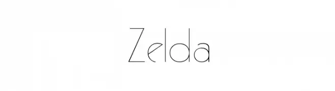 Zelda  Fuentes Gratis Descargar