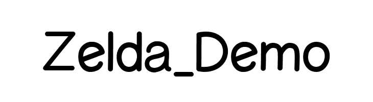 Zelda_Demo  Fuentes Gratis Descargar