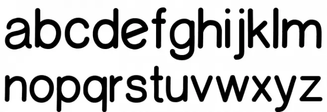 Zelda_Demo Schriftart Kleinbuchstaben