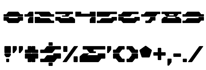 ZelegaZenega-Regular Font OTHER CHARS