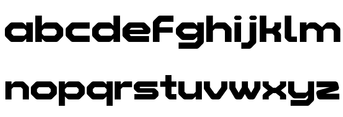 Zelta-Six Demo Bold Font LOWERCASE