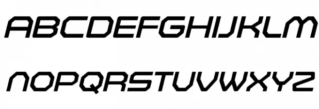 Zelta-Six Demo Italic Fonte MAIÚSCULAS