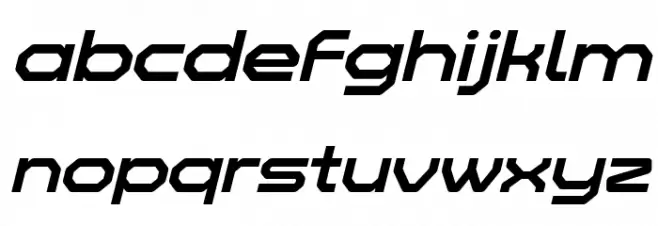 Zelta-Six Demo Italic خط أحرف صغيرة