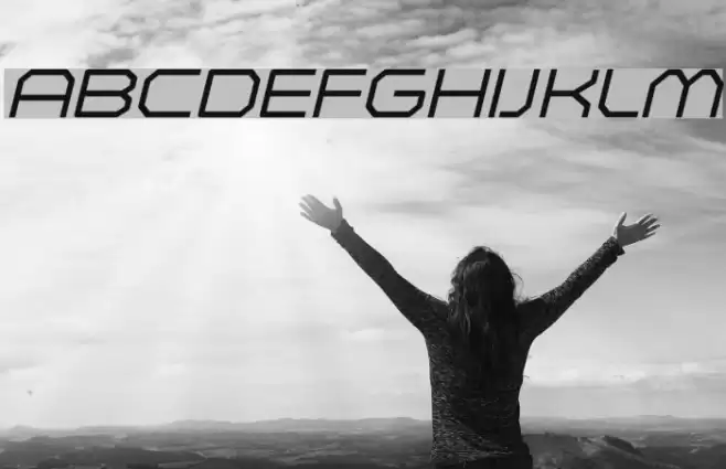 Zelta-Six Demo Light Italic Font examples