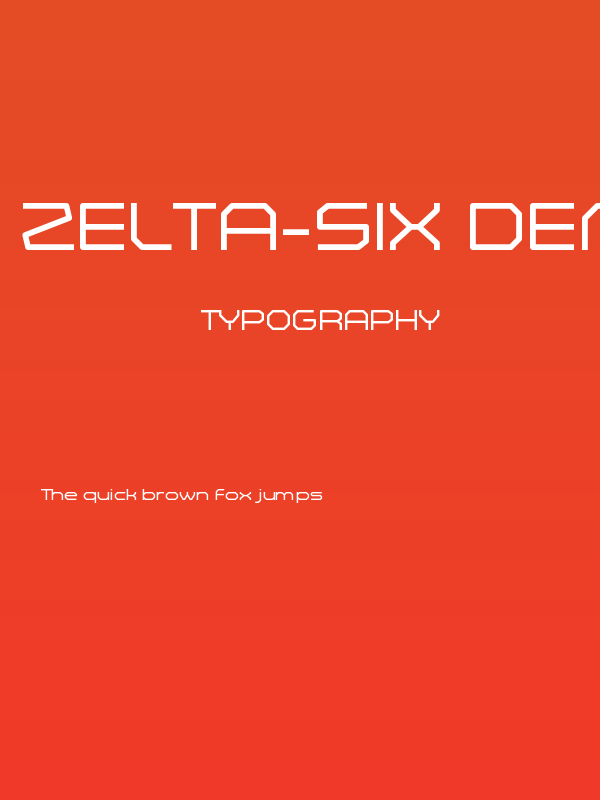 Zelta-Six Demo Light Poster