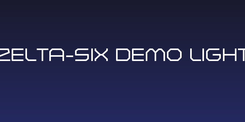 Zelta-Six Demo Light Social Header