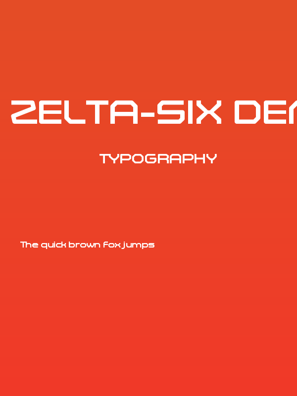 Zelta-Six Demo Poster