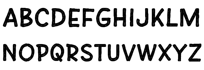 Zembad Font LOWERCASE